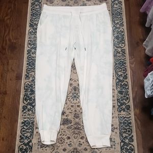 Stars Above Green Tie Dye Sweatpants, Large